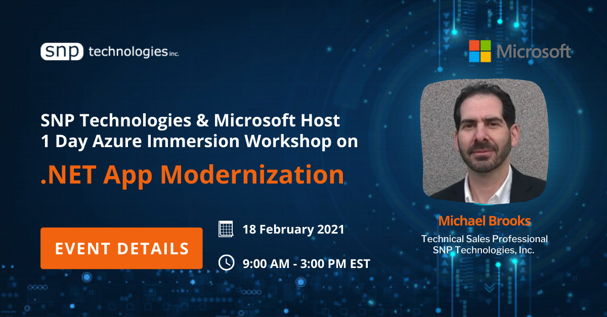 Azure Immersion Workshop on .NET App Modernization