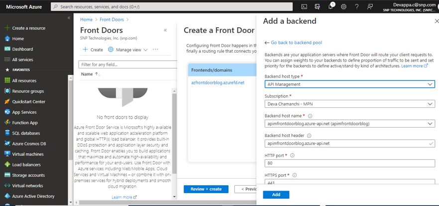 Azure Web Application Firewall on Azure Front Door