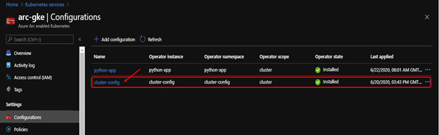 Azure Arc enabled Kubernetes