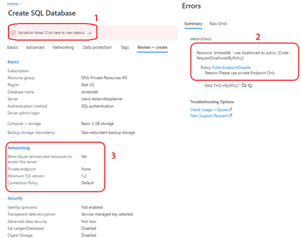 Networking Solution for Ensure PaaS Resources Are Private in Your Hybrid Cloud